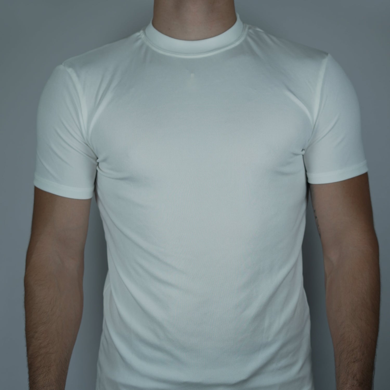 High Collar Fitness T-shirt