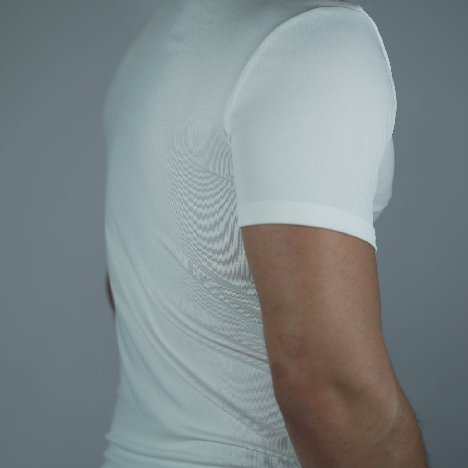 High Collar Fitness T-shirt